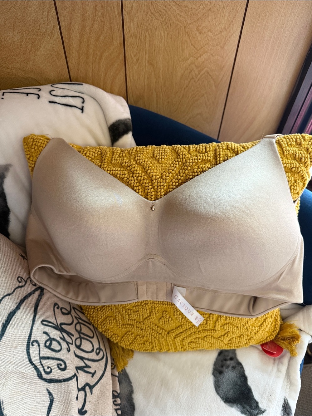 Cacique Nude Seamless T-Shirt Bra 40D